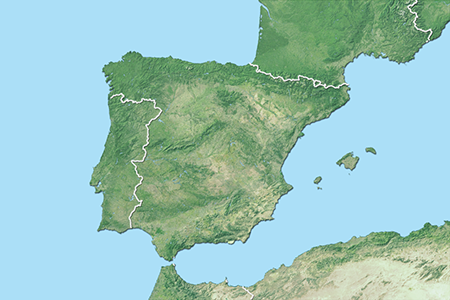 Sääkartta Málaga 